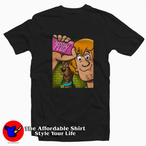 Mystery Club Scooby Doo x Shaggy Tshirt 500x500 Mystery Club Scooby Doo x Shaggy T shirt On Sale