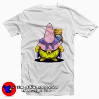 Saiyan SpongeBob Majin Buu Funny T-shirt