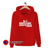 Santa Rudolph the Red Nosed Reindeer Hoodie