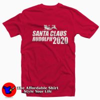 Santa Rudolph the Red Nosed Reindeer T-shirt