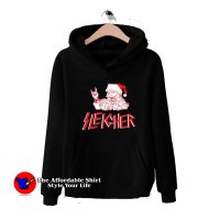 Sleigher Santa Heavy Metal Christmas Hoodie