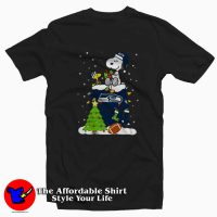 Snoopy Merry Christmas NFL Seahawks Tshirt