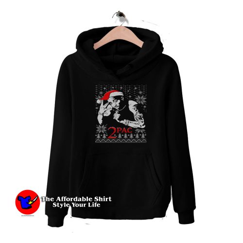 Tupac Rappers Hip Hop Christmas Unisex Hoodie 500x500 Tupac Rappers Hip Hop Christmas Unisex Hoodie On Sale