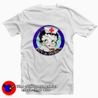 Vintage Betty Boop Luv A Nurse Cute T-shirt