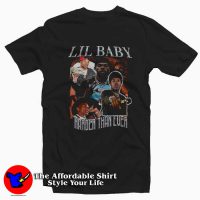 Vintage Lil Baby Hip Hop Harder Than Ever T-shirt