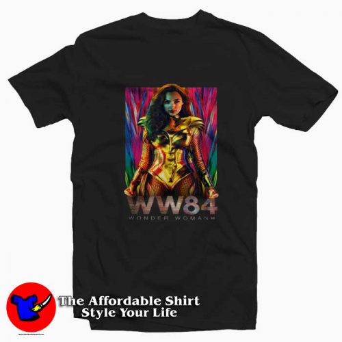 Wonder Woman 84 Golden Warrior Tshirt 500x500 Wonder Woman 84 Golden Warrior T shirt On Sale