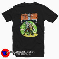 Wubba Lubba Batman Robin Comic Parody T-shirt