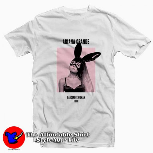 Ariana Dangerous Woman Tour Date Back Tshirt 500x500 Ariana Dangerous Woman Tour Date Back T shirt On Sale