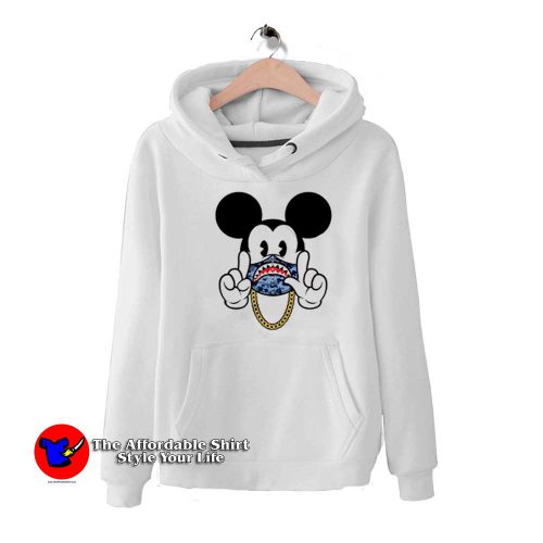 Bape X Mickey Gang Parody Unisex Hoodie 500x500 Bape X Mickey Gang Parody Unisex Hoodie On Sale