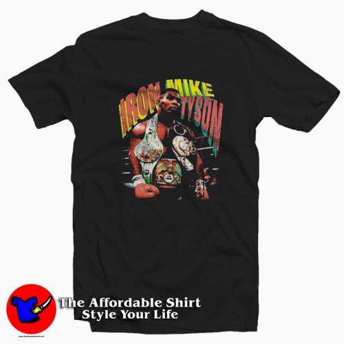 Boxing Legend Iron Mike Tyson T Shirt 500x500 Boxing Legend Iron Mike Tyson Unisex T shirt On Sale