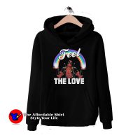 Deadpool Feel The Love Marvel Comics Hoodie