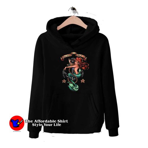 Disney Ariel Mermaid Lost At Sea Hoodie 500x500 Disney Ariel Mermaid Lost At Sea Hoodie On Sale