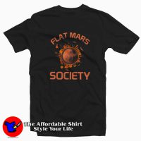 Flat Mars Society Nice Graphic T-shirt