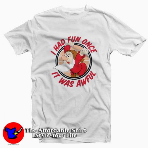 Funny Angry Grumpy The Seven Dwarfs T Shirt 500x500 Funny Angry Grumpy The Seven Dwarfs T shirt On Sale