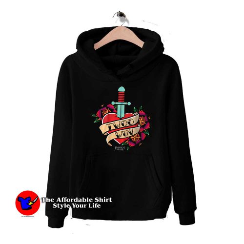 Ladies Twoo Wuv Princess Bride Hoodie 500x500 Ladies Twoo Wuv Princess Bride Hoodie On Sale