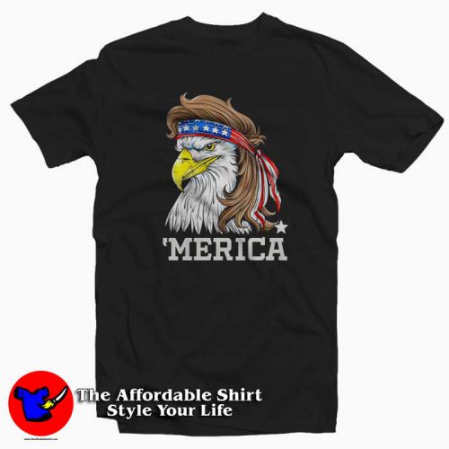 Merica Bald Eagle Patriotic T Shirt 500x500 Merica Bald Eagle Patriotic Funny T shirt On Sale