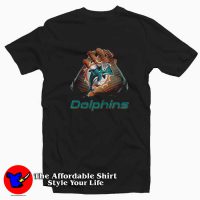 Awesome Miami Dolphins Gloves Unisex T-shirt