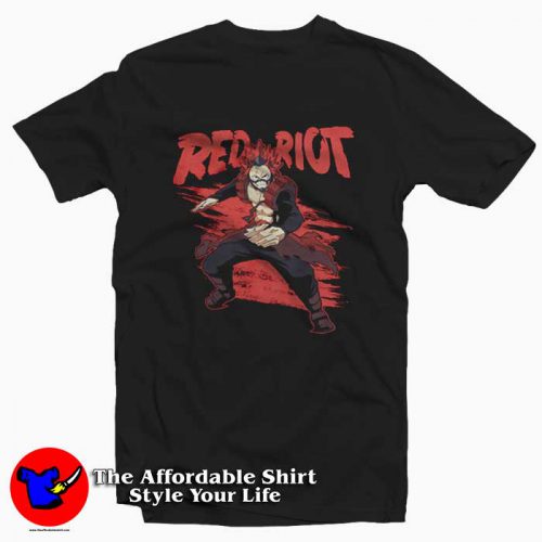 My Hero Academia Red Riot Unisex T Shirt 500x500 My Hero Academia Red Riot Unisex T shirt On Sale