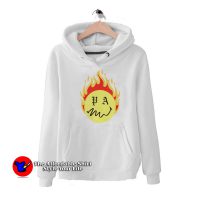 Palm Angels Flame Burning Head Hoodie