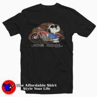 Peanuts Snoopy Joe Cool Harley Flames T-shirt