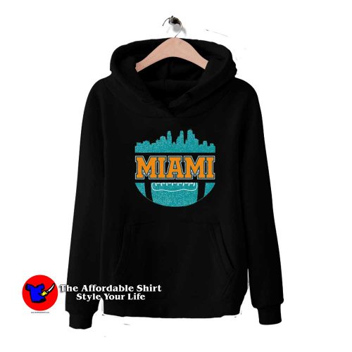 Retro Miami Football Vintage Dolphin Hoodie 500x500 Retro Miami Football Vintage Dolphin Hoodie On Sale