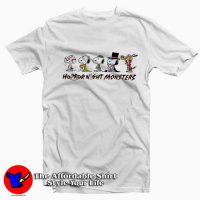 Snoopy Gank Horror Night Monsters Halloween T-shirt