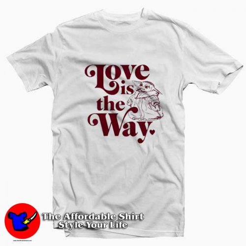 Star Wars The Mandalorian Love Is Grogu T Shirt 500x500 Star Wars The Mandalorian Love Is Grogu T shirt On Sale