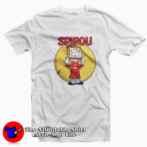 Vintage Comedy Little Spirou Unisex T Shirt 500x500 Vintage Comedy Little Spirou Unisex T shirt On Sale