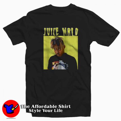 Vintage Juice WRLD Homage Unisex T Shirt 500x500 Vintage Juice WRLD Homage Unisex T shirt On Sale