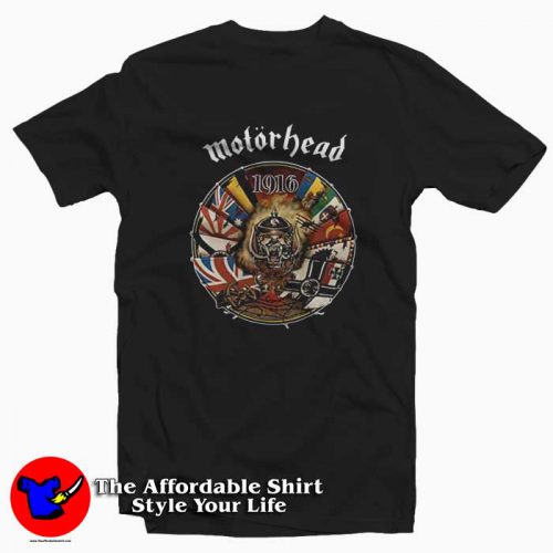 Vintage Motorhead 1916 Graphic T Shirt 500x500 Vintage Motorhead 1916 Graphic T shirt On Sale