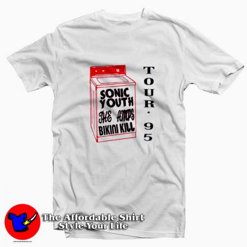 Vintage The Amps Sonic Youth Tour 95 T Shirt 500x500 Vintage The Amps Sonic Youth Tour 95 T shirt On Sale