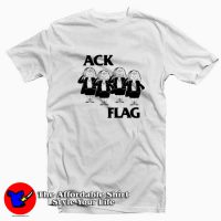 Ack Flag Black Flag Cathy Mash Up Parody T-shirt