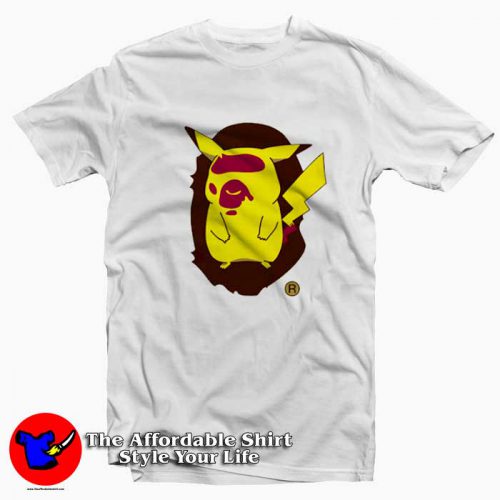 Bape X Pokemon A Bathing Ape Unisex T Shirt 500x500 Bape X Pokemon A Bathing Ape Unisex T shirt On Sale