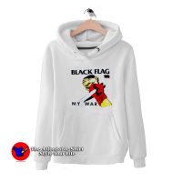 Black Flag Grunge My War Unisex Hoodie