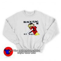 Black Flag Grunge My War Unisex Sweatshirt