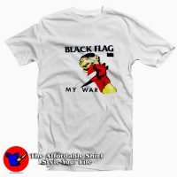 Black Flag Grunge My War Unisex T-shirt