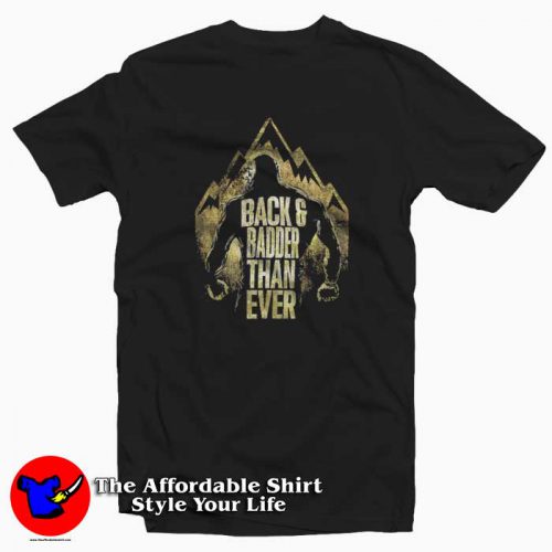 Braun Strowman Back Badder Than Ever T Shirt 500x500 Braun Strowman Back & Badder Than Ever T shirt On Sale