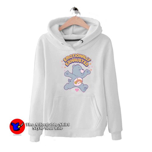 Care Bears Emotionally Exhausted Unisex Hoodie 500x500 Care Bears Emotionally Exhausted Unisex Hoodie On Sale