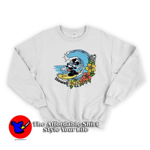 Cartoon Vintage Mickey Mouse Surfing Hawaii Sweatshirt 500x500 Cartoon Vintage Mickey Mouse Surfing Hawaii Sweatshirt On Sale