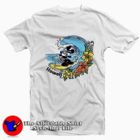 Cartoon Vintage Mickey Mouse Surfing Hawaii T-shirt