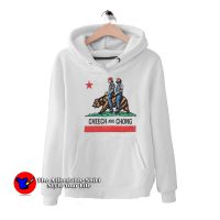 Cheech and Chong California Republic Flag Hoodie