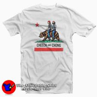 Cheech and Chong California Republic Flag T-shirt