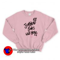 Cool JungHead Jones Wuz Here Unisex Sweatshirt