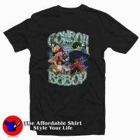 Cowboy Bebop Team Funny Anime Retro T-shirt