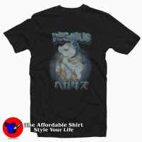 Cute Disney Hercules Pegasus Kanji Portrait T-shirt