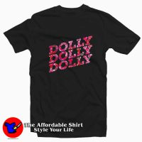 Dolly Parton Floral Print Unisex Adult T-shirt