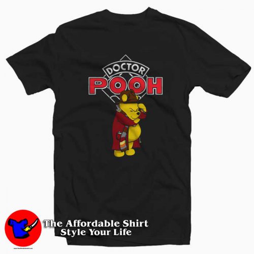 Funny Doctor Who And Winnie The Pooh T Shirt 500x500 Funny Doctor Who And Winnie The Pooh T shirt On Sale