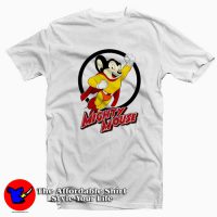 Funny Mighty Mouse Superhero Unisex T-shirt