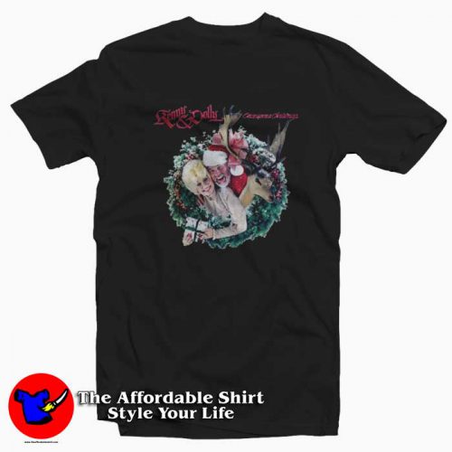 Kenny Rogers Dolly Parton Funny Christmas T Shirt 500x500 Kenny Rogers Dolly Parton Funny Christmas T shirt On Sale