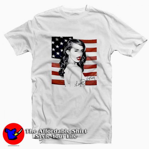 Lana Del Rey American Flag Unisex T Shirt 500x500 Lana Del Rey American Flag Unisex T shirt On Sale